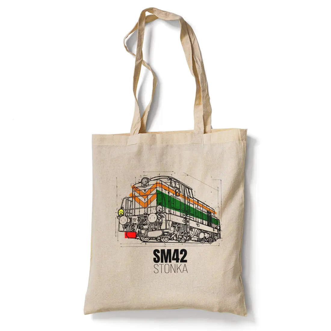 Lokomotywa SM42 Stonka torba zakupowa